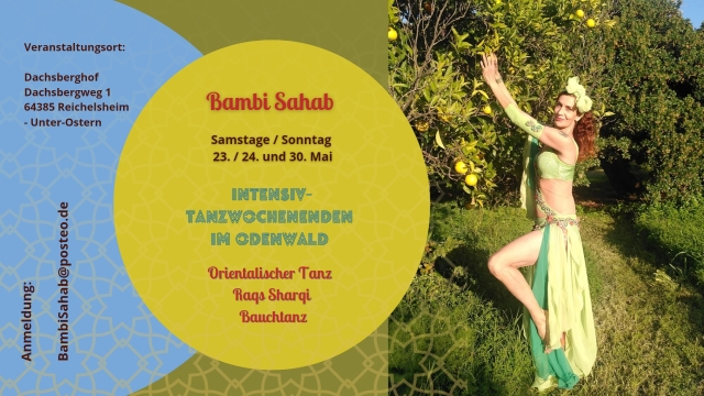 Tarab Tanzwochenende im Odenwald!